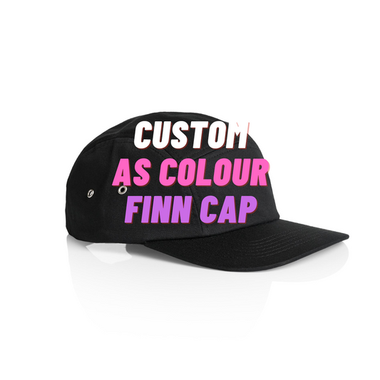 CUSTOM AS COLOUR FINN CAP