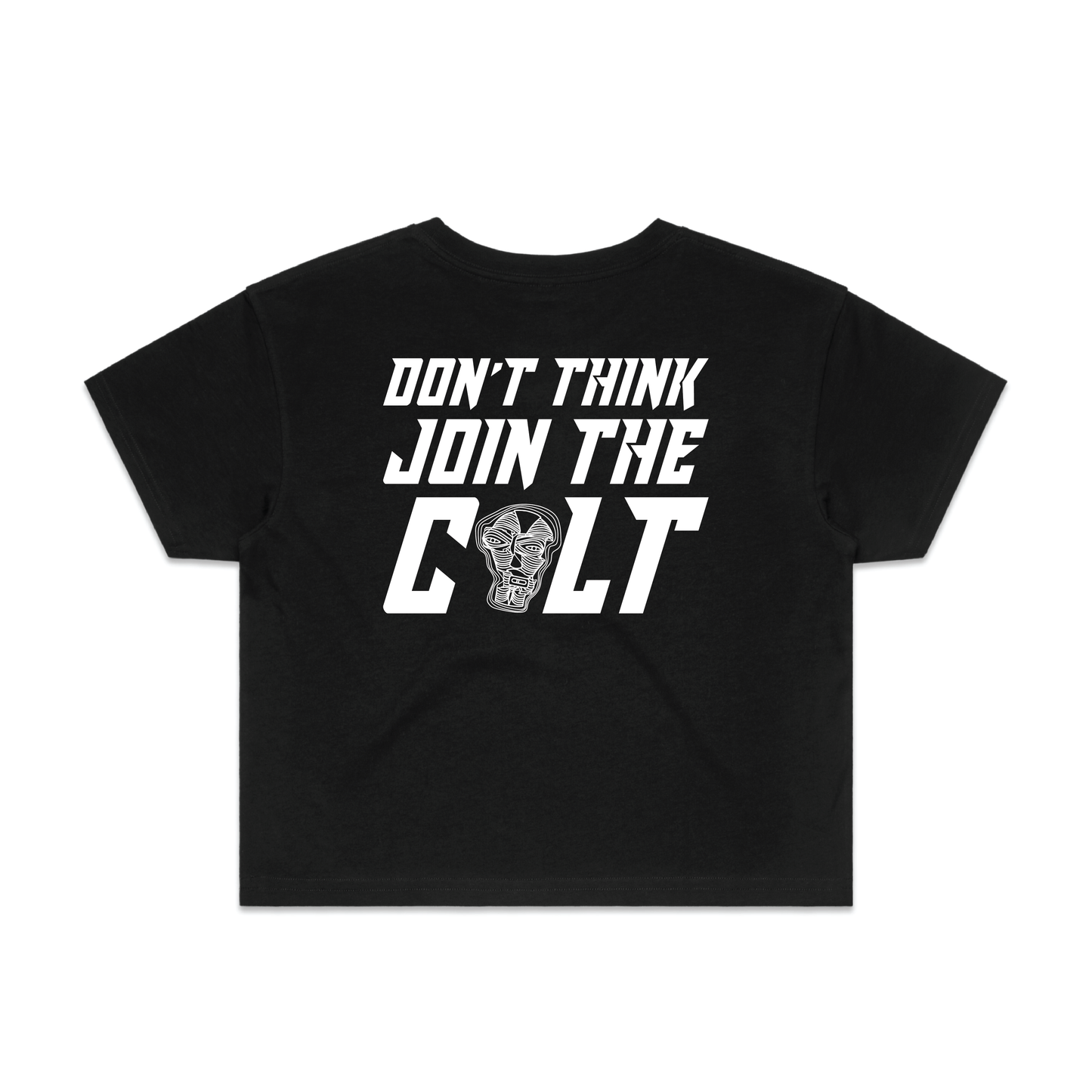 Tiltshift Women's Crop Tee - Black