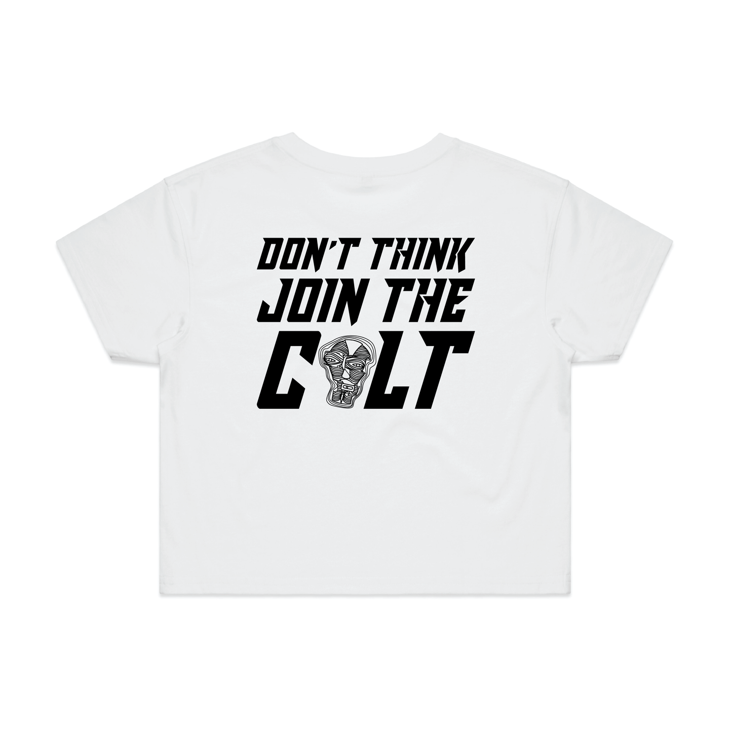 Tiltshift Women's Crop Tee - White