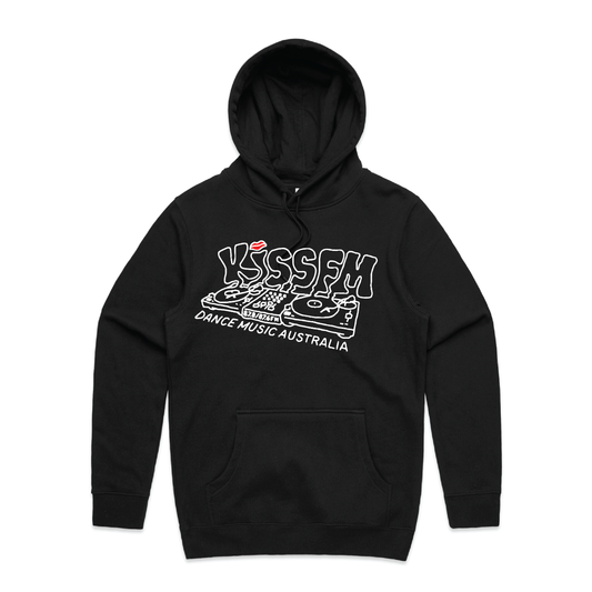 Kiss FM Decks Hoodie - Black