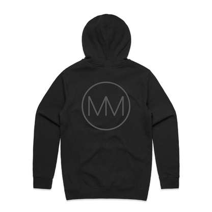 Market Memories Tonal Hoodie - Black