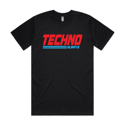 No Requests Techno Tee - Black